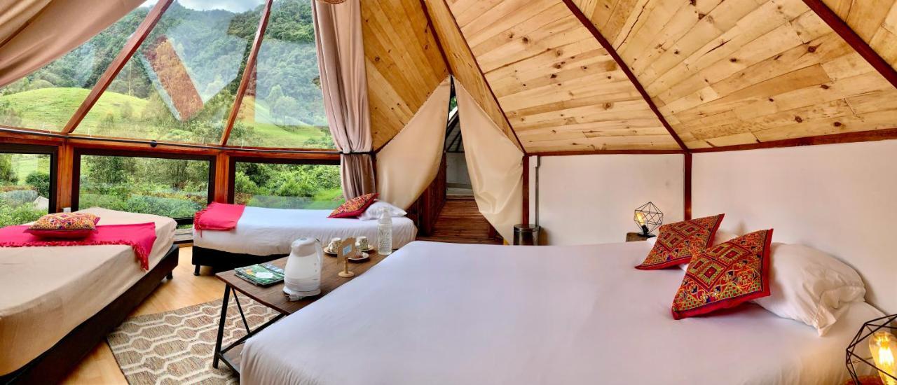 فيلا Glamping Lumbre سالنتو المظهر الخارجي الصورة