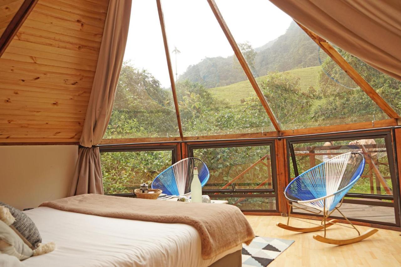 فيلا Glamping Lumbre سالنتو المظهر الخارجي الصورة